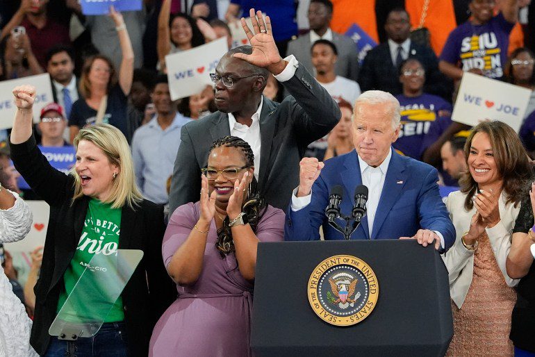 Biden Michigan rally