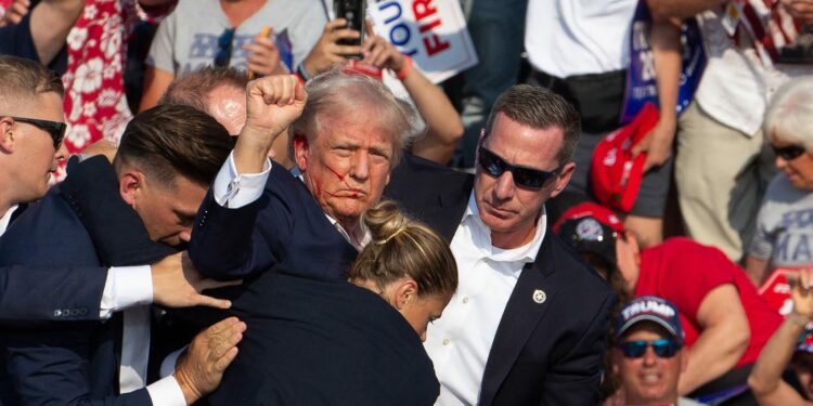 Police shooting of man near RNC raises Trump security questions