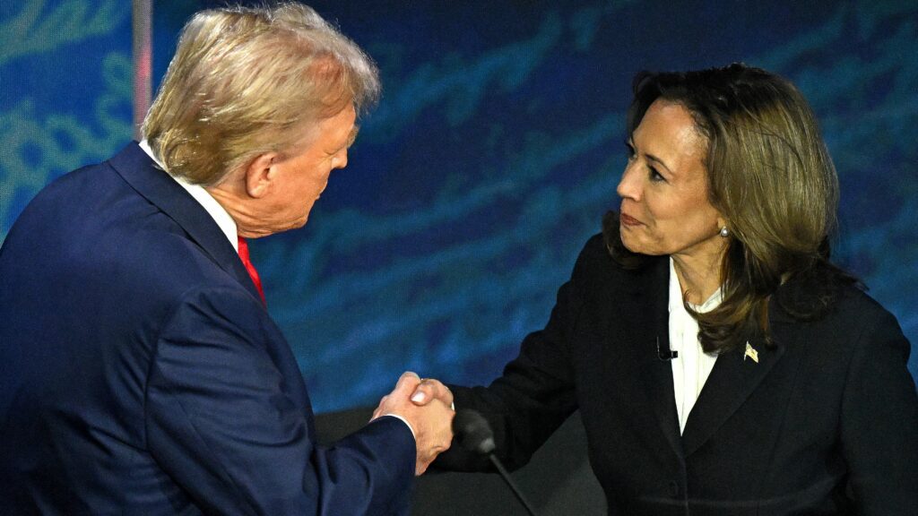 Georgia polling for Kamala Harris and Donald trump for battleground state