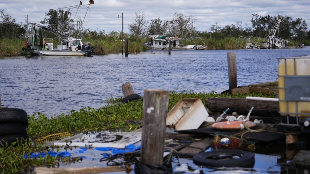 Hurricane Francine brings major flooding and extensive power outages to Louisiana