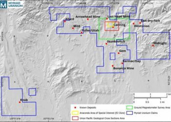 Myriad Uranium Announces Additional Historical Grade Intervals and New Insights from the Copper Mountain Uranium Project, Wyoming, USA