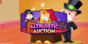 Monopoly GO: All Altruistic Auction rewards and milestones