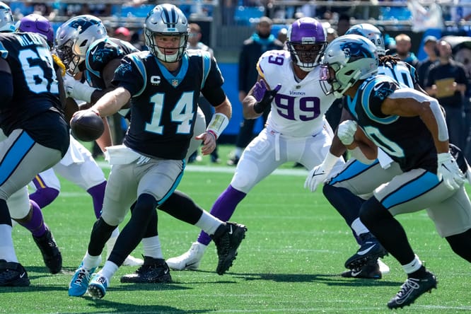 NFL: Minnesota Vikings at Carolina Panthers