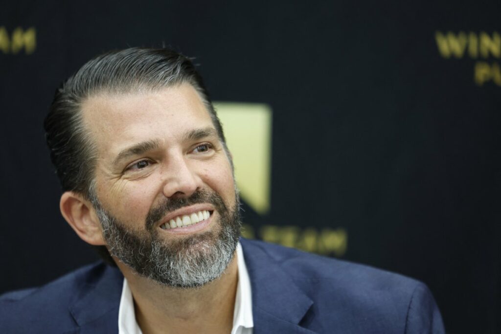 Donald Trump Jr. signs books