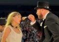 Taylor Swift joined by Travis Kelce onstage at Eras Tour in London