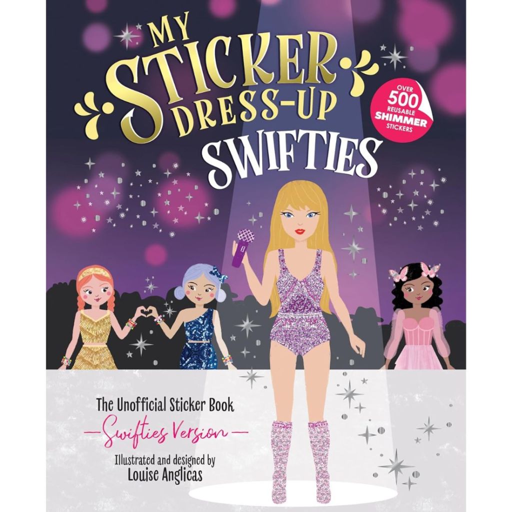 cover of taylor swift sticker book