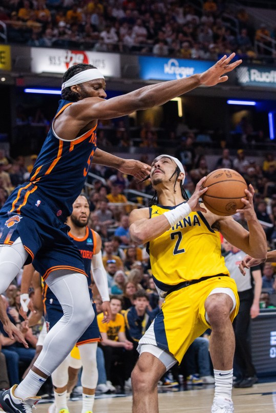 NBA: Playoffs-New York Knicks at Indiana Pacers