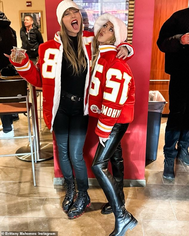 The two were fixtures in the luxury suites at Arrowhead Stadium this season after Swift quietly began dating Kelce over the summer of 2023