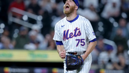 Mets’ breakout reliever is improving, but still not ready to return from injury