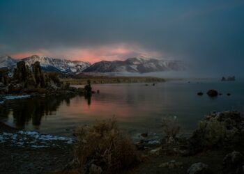 Sunrise at Mono Lake California