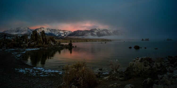 Sunrise at Mono Lake California