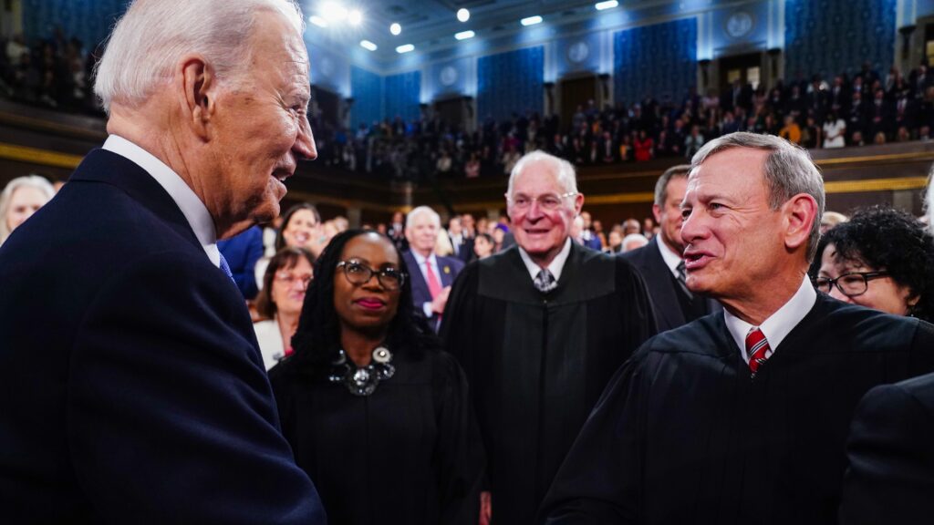 Biden calls for Supreme Court reforms, opposes presidential immunity