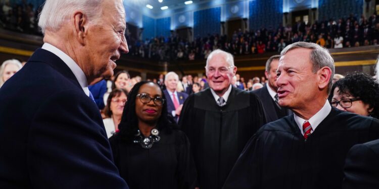 Biden calls for Supreme Court reforms, opposes presidential immunity