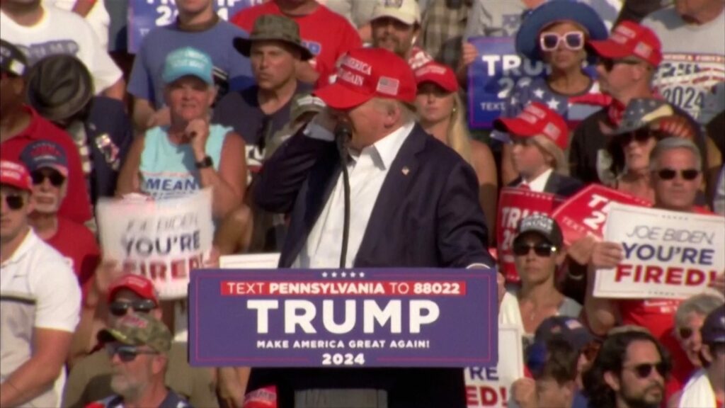 Butler, PA Trump rally scene of shooting, assassination attempt