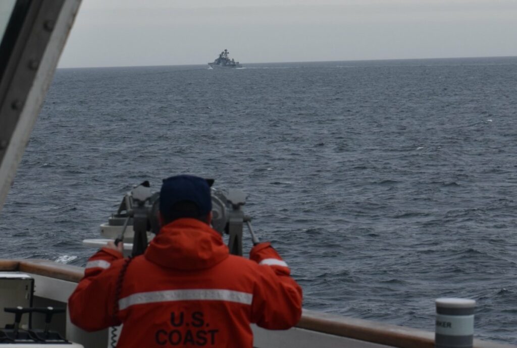 U.S. Coast Guard Encounters Chinese Ships