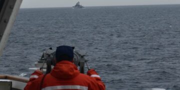 U.S. Coast Guard Encounters Chinese Ships