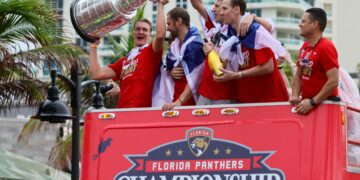Florida Panthers, fans celebrate Stanley Cup championship with parade