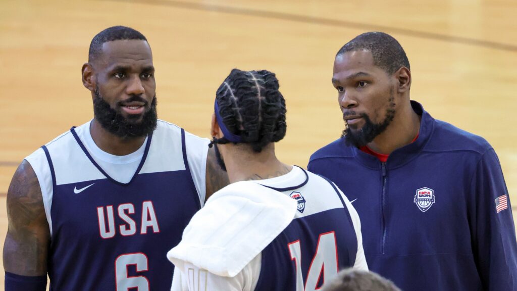 Former President Barack Obama surprises at USA Basketball party