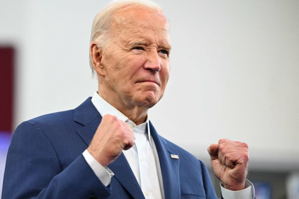 Joe Biden Michigan Hammers Trump Democrats