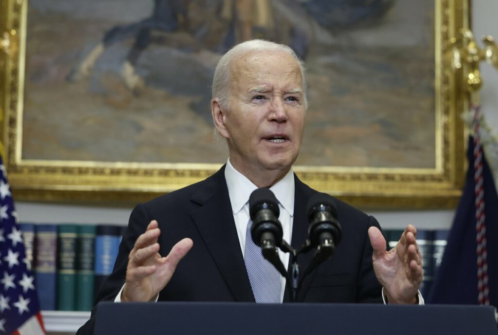 Joe Biden approval rating hits two-year high