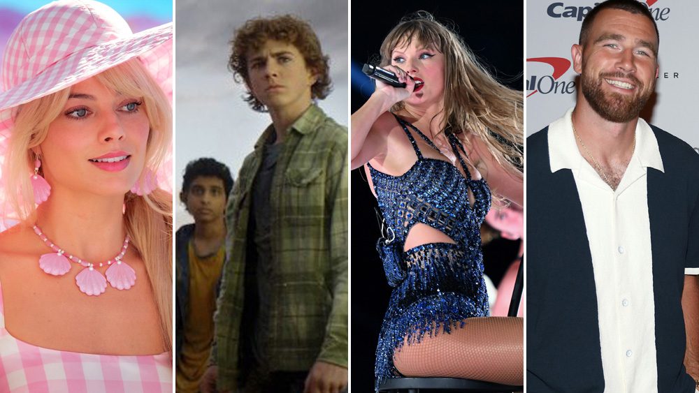 Barbie, Percy Jackson & The Olympians, Taylor Swift, Travis Kelce