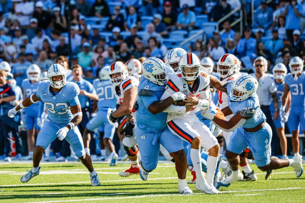 North Carolina Tar Heels defensive lineman Travis Shaw 2024 preview