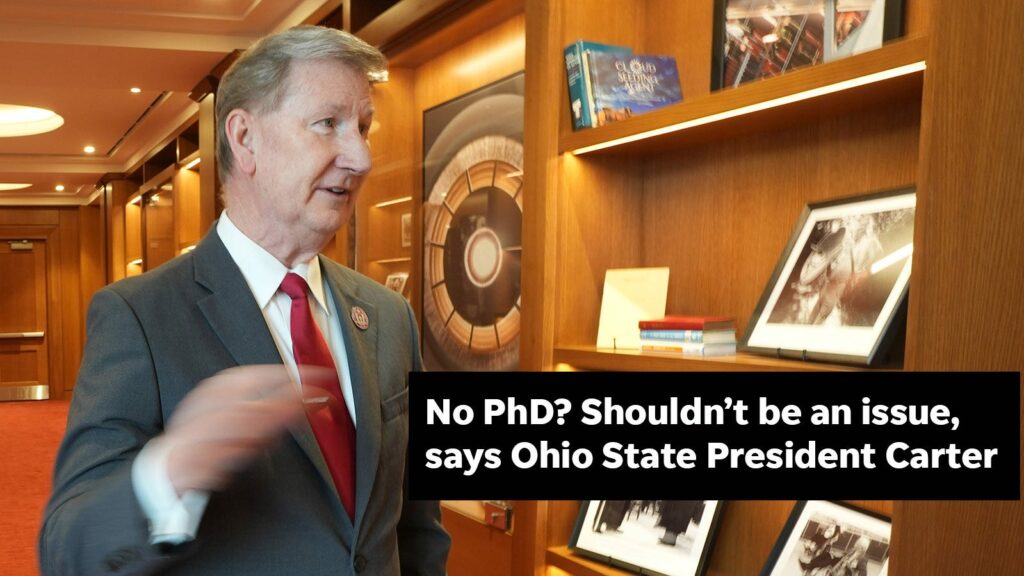 Ohio State president talks academic freedom, DEI at Columbus Metropolitan Club