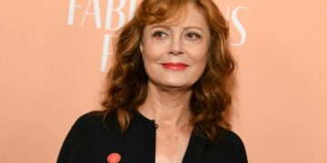 Susan Sarandon at “The Fabulous Four” Premiere at The Whitby Hotel on July 18, 2024 in New York City, New York.