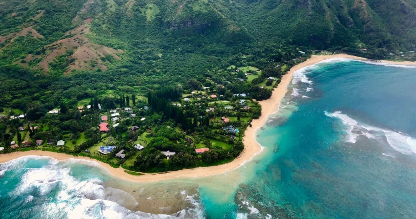 Hanapepe town in Kauai, Hawaii