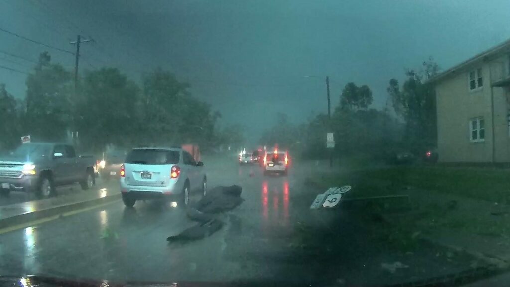 Thunderstorms move east Tuesday after Midwest hit by storms, tornado