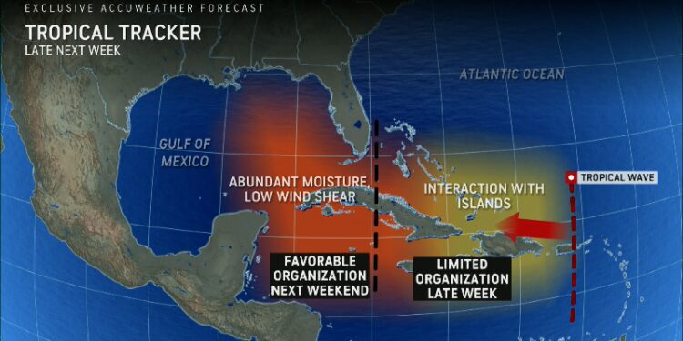 Tropical depression or storm possible as system moves toward Florida, US