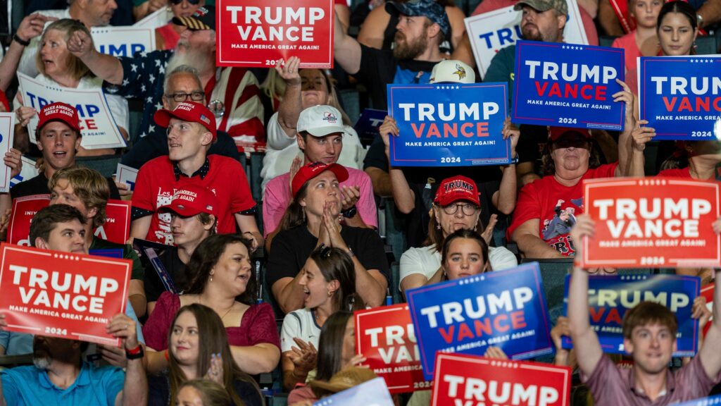 Trump rallies in Michigan after last week's assassination attempt