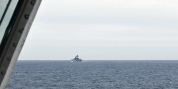 US coastguard spots Chinese naval ships off Alaska island