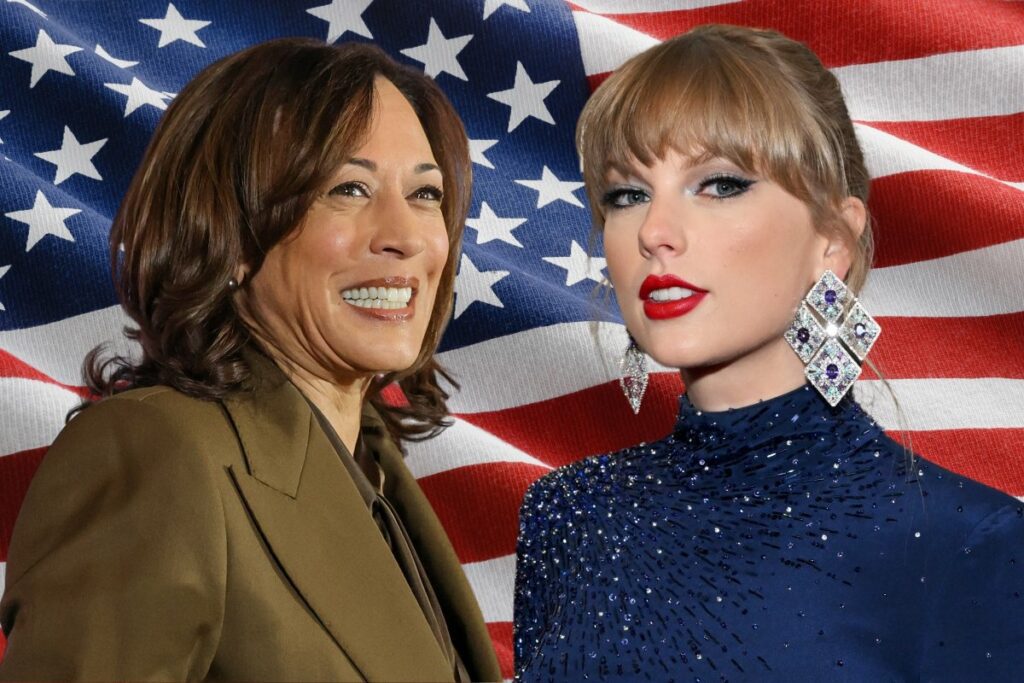 Kamala Harris, Taylor Swift