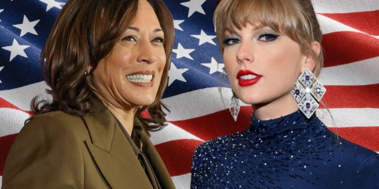 Kamala Harris, Taylor Swift