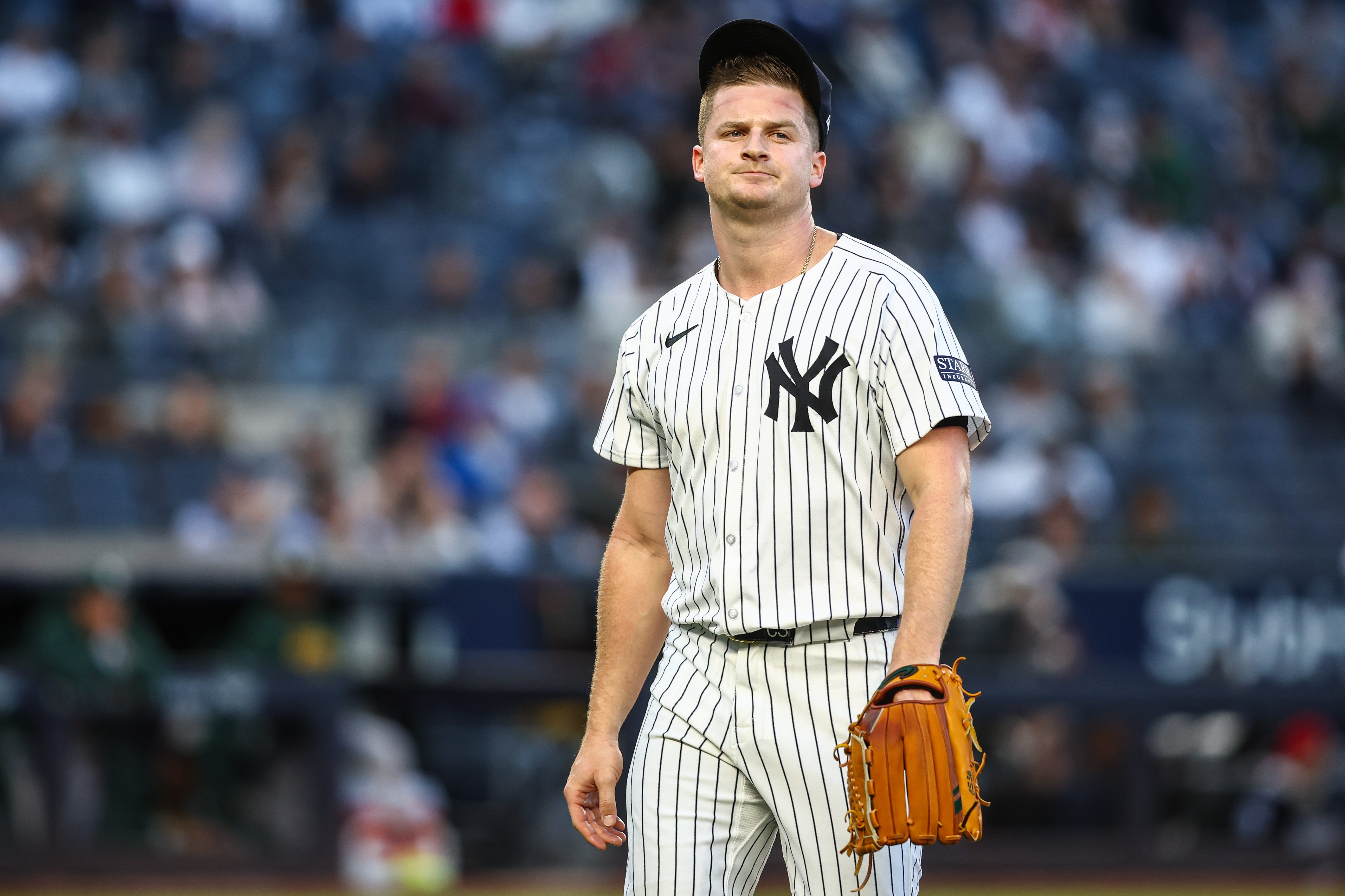 MLB: Oakland Athletics at New York Yankees, clarke schmidt