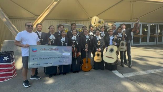 Youth ensemble Mariachi Juvenil won first place at the California State Fair Youth Mariachi Competition in Sacramento. (La Jolla Music Society)