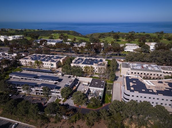 Sanford Burnham Prebys in La Jolla is making news for its studies of lung cells and cellular recycling. (Nelvin C. Cepeda / The San Diego Union-Tribune)