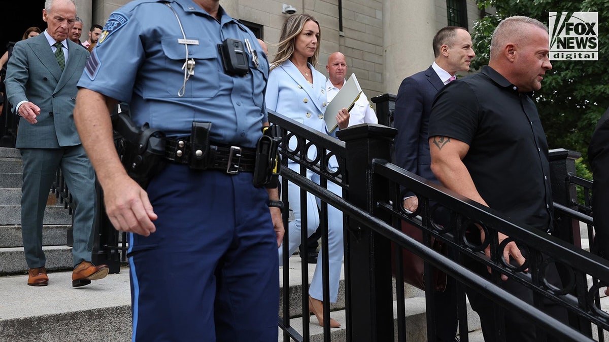 Karen Read departs Norfolk Superior Court in Dedham, Massachusetts