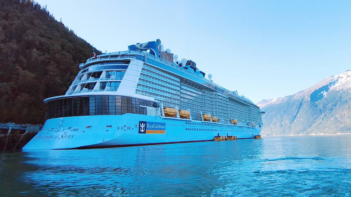 Ovation of the Seas in Alaska