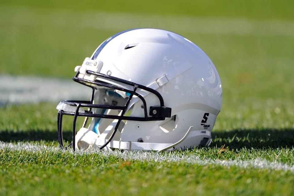 Penn State Helmet (Rich Barnes-USA TODAY Sports)