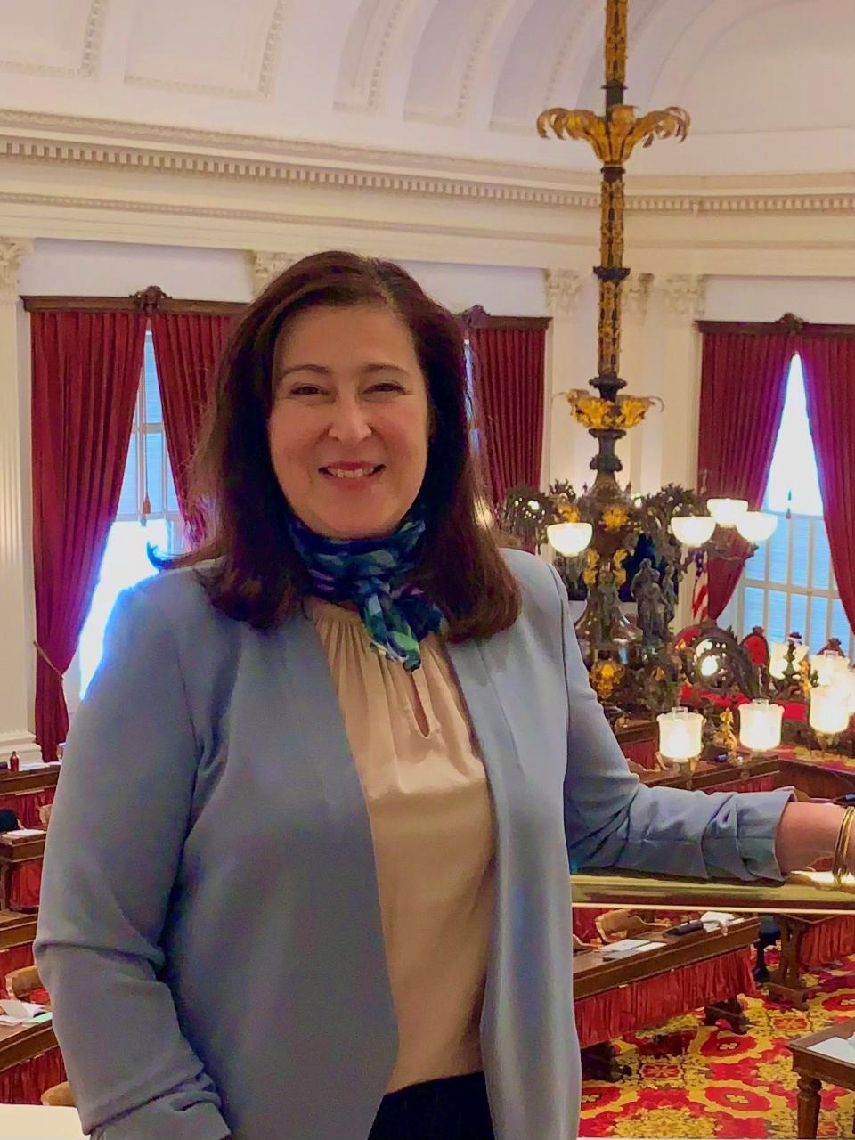 Rep. Leonora Dodge was instrumental in getting a law passed this year that allows all Vermont residents to benefit from in-state tuition and financial aid for public colleges and universities in the state, regardless of immigration status.