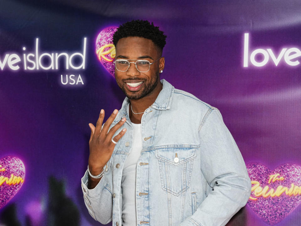 Hakeem Newkirk attends the “Love Island USA: The Reunion” photo call at Chelsea Studios on August 14, 2024 in New York City. (Photo by John Nacion/Getty Images)