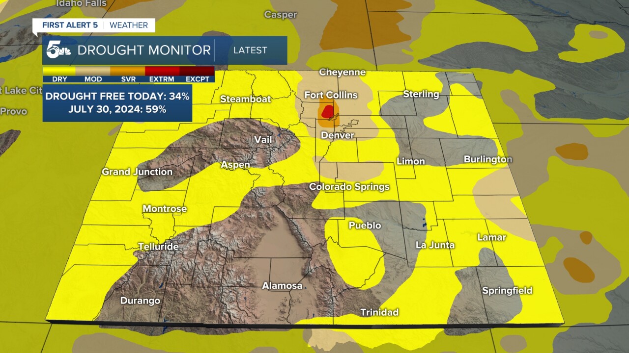 Colorado Drought update -- 8/15/24