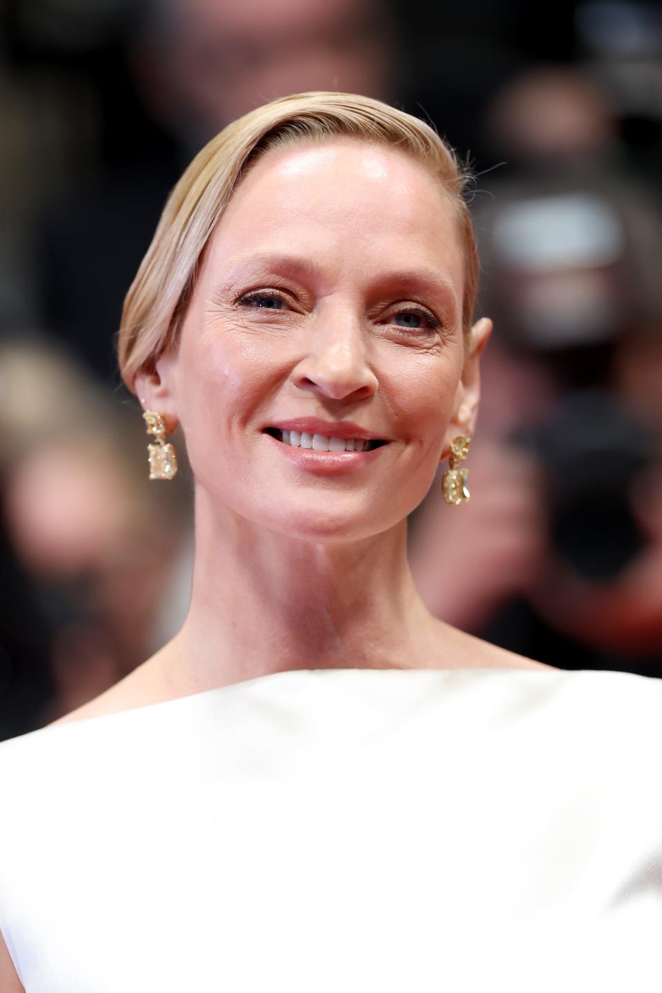 Uma Thurman attends the 