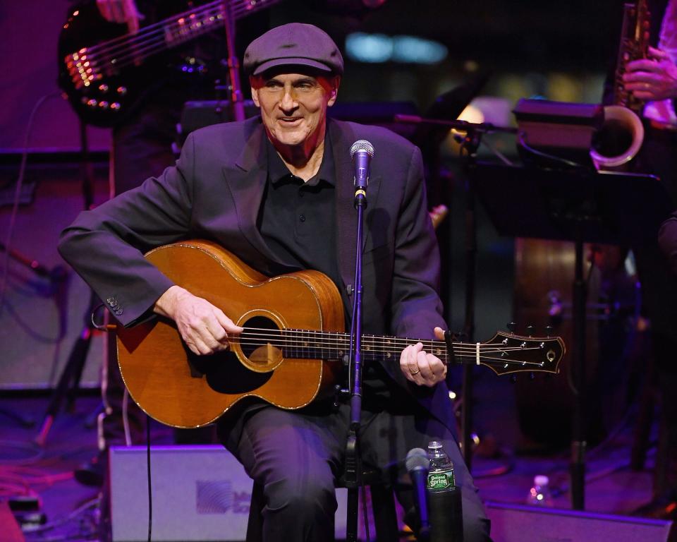 James Taylor performs at 