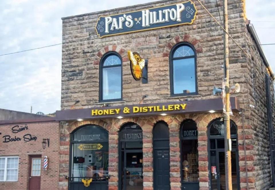 Paps Hilltop Distillery is located at 117 East Main Street, Bainbridge, Ohio 45612. They have been hand-crafting their small-batch products since September 2022.