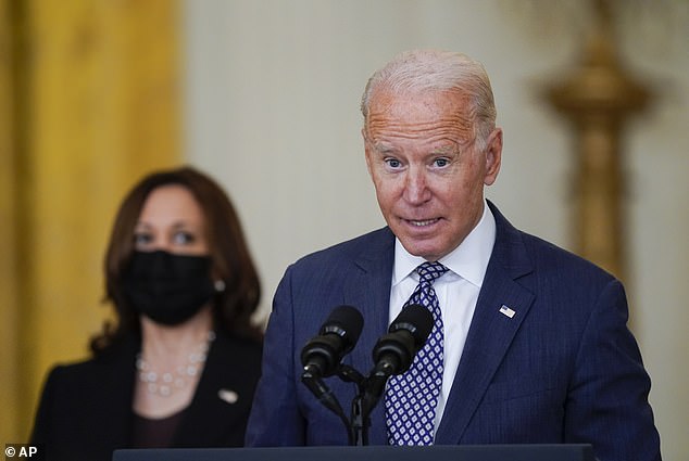 President Joe Biden speaks about the evacuation of American citizens and their families