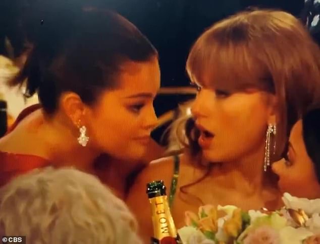 Speaking of which, outlets are starting to realize what Selena was talking to Taylor about when she was spotted at the January 7th Golden Globe Awards gossiping about 'two of my friends who hooked up'