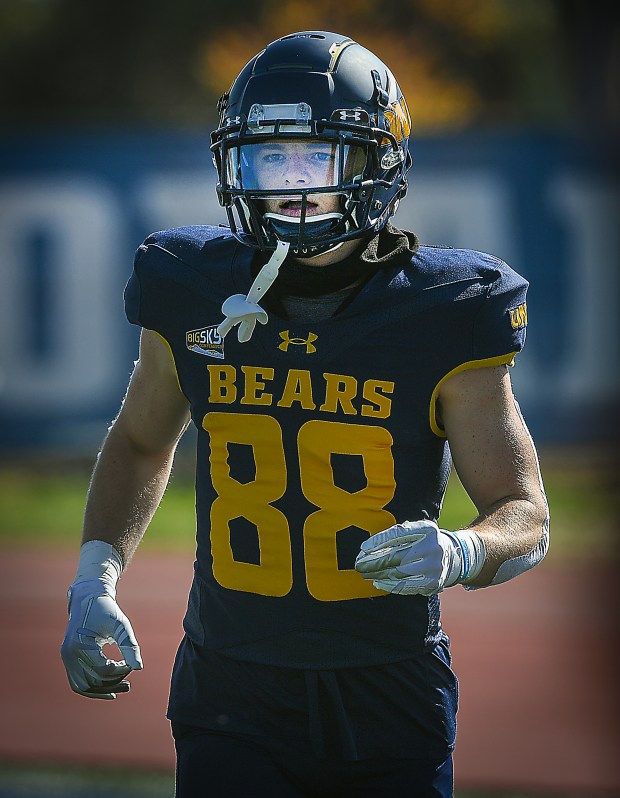 University of Northern Colorado freshman Brayden Munroe has continued to make big plays for the Bears this season.(Jim Rydbom/Staff Photographer)